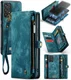 CaseMe 008 Samsung Galaxy A53 Hoesje Book Case en Back Cover Blauw afbeelding 4