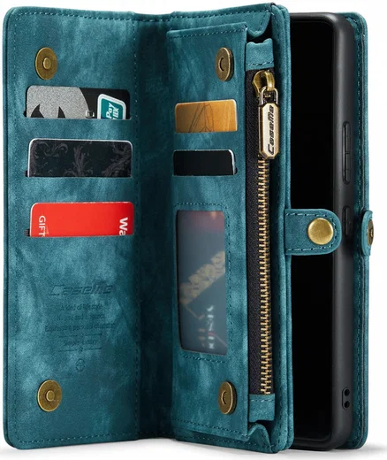 CaseMe 008 Samsung Galaxy A53 Hoesje Book Case en Back Cover Blauw afbeelding 5
