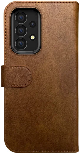 Rosso Element Samsung Galaxy A53 Hoesje Book Cover Bruin afbeelding 2