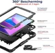 Lenovo Tab M10 Plus Gen 3 (10.6) Hoes met Screenprotector Zwart afbeelding 2