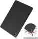 Lenovo Tab M10 Plus Gen 3 Hoes Tri-Fold Book Case Zwart afbeelding 2