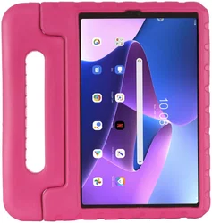 Lenovo Tab M10 Plus Gen 3 (10.6) Kinder Tablethoes met Handvat Roze afbeelding