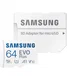 Samsung EVO Plus MicroSDXC Geheugenkaart 130MB/s met Adapter 64GB Wit afbeelding 2