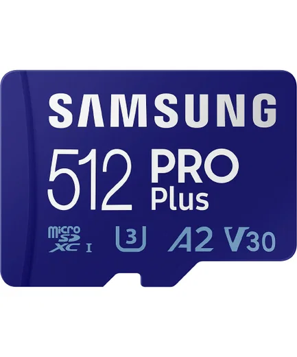Samsung PRO Plus MicroSDXC Geheugenkaart 512GB Blauw afbeelding 1