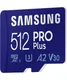 Samsung PRO Plus MicroSDXC Geheugenkaart 512GB Blauw afbeelding 2