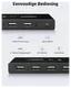 UGREEN Sharing Switch USB 2.0 Schakelaar met 4 USB Poorten Zwart afbeelding 3