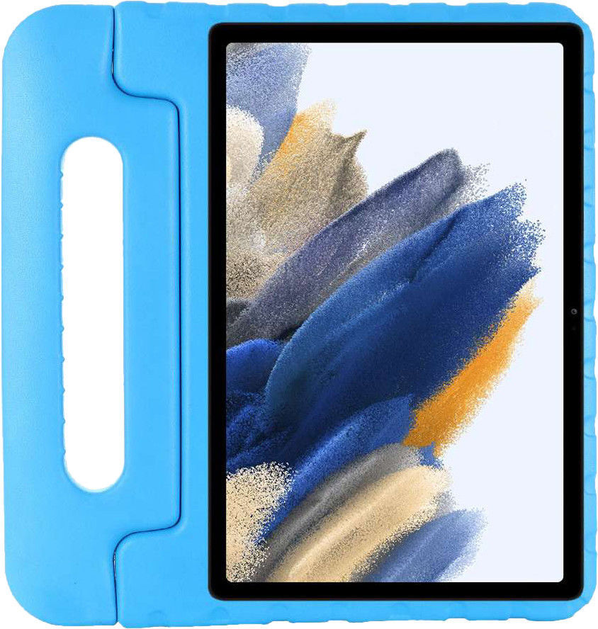 Samsung Galaxy Tab A8 Kinder Tablethoes met Handvat Blauw afbeelding 1