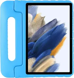 Samsung Galaxy Tab A8 Kinder Tablethoes met Handvat Blauw afbeelding