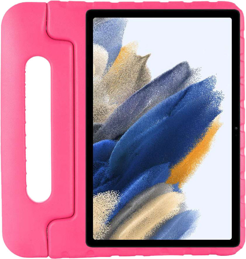 Samsung Galaxy Tab A8 Kinder Tablethoes met Handvat Roze afbeelding 1