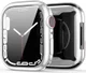 Dux Ducis Somo - Apple Watch 7/8/9 41MM Hoesje - Full Protect TPU - Zilver afbeelding 2