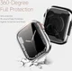 Dux Ducis Somo - Apple Watch 7/8/9 41MM Hoesje - Full Protect TPU - Zilver afbeelding 3