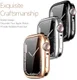 Dux Ducis Somo - Apple Watch 7/8/9 41MM Hoesje - Full Protect TPU - Zilver afbeelding 7