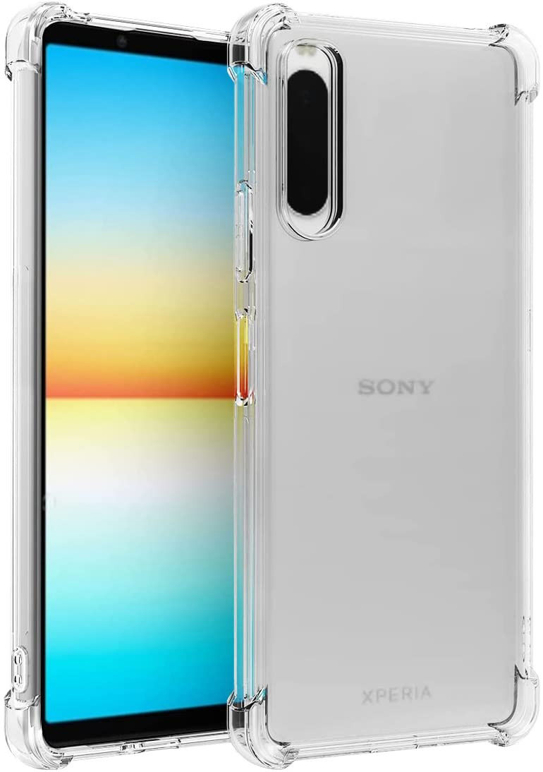 Sony Xperia 10 IV Hoesje Schokbestendig en Dun TPU Transparant afbeelding 1