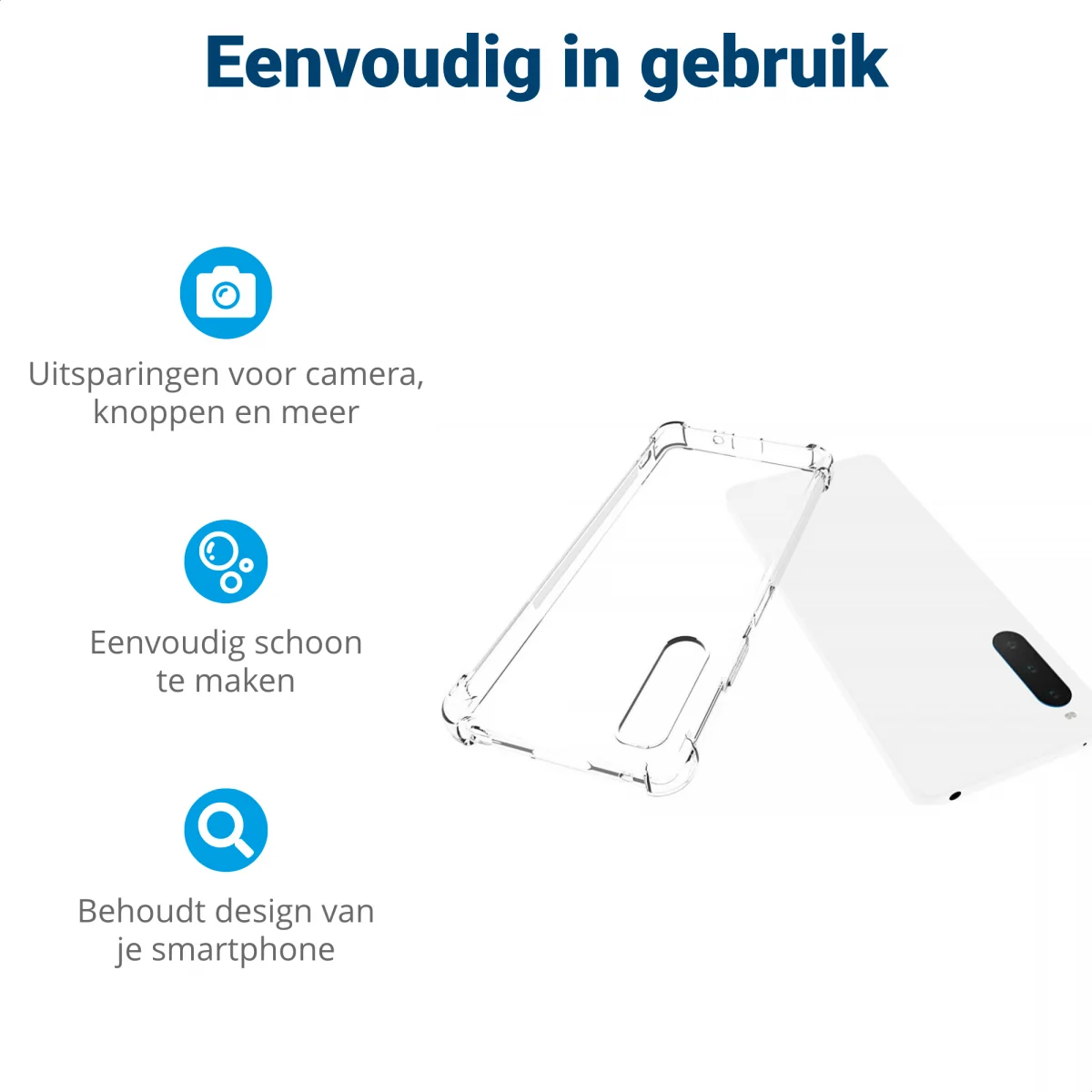 Sony Xperia 10 IV Hoesje Schokbestendig en Dun TPU Transparant afbeelding 7