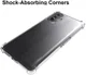 Xiaomi Poco F4 GT Hoesje Schokbestendig en Dun TPU Transparant afbeelding 2