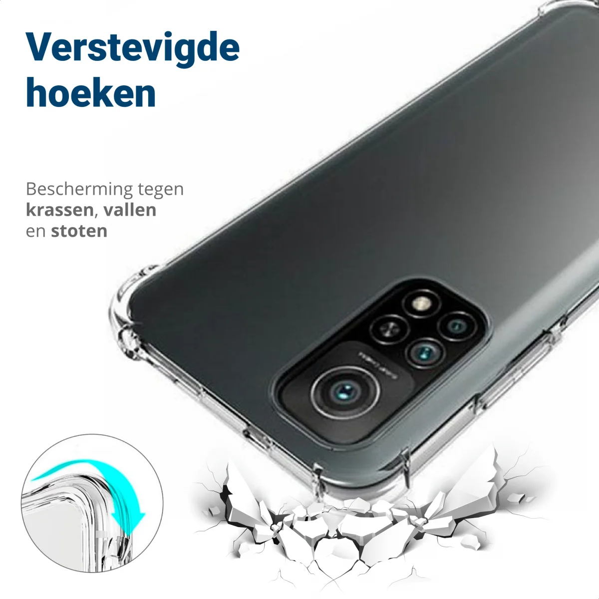 Xiaomi Redmi Note 11/11S Hoesje Schokbestendig en Dun TPU Transparant afbeelding 2