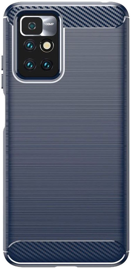 Xiaomi Redmi Note 11 / 11S Hoesje Geborsteld TPU Back Cover Blauw afbeelding 2