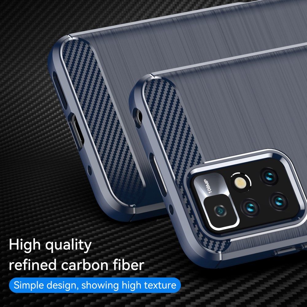 Xiaomi Redmi Note 11 / 11S Hoesje Geborsteld TPU Back Cover Blauw afbeelding 4