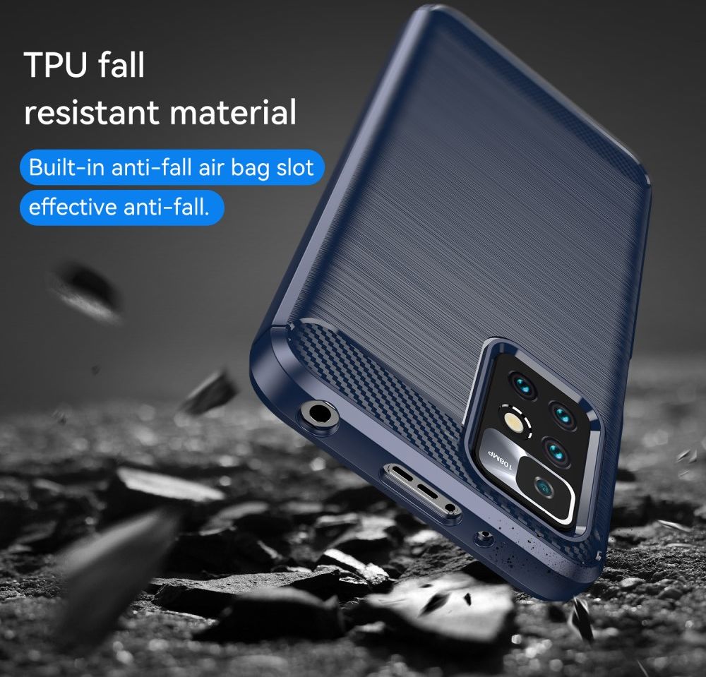 Xiaomi Redmi Note 11 / 11S Hoesje Geborsteld TPU Back Cover Blauw afbeelding 5