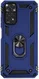 Xiaomi Redmi Note 11 / 11S Hoesje Hybride Kickstand Back Cover Blauw afbeelding 3