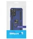 Xiaomi Redmi Note 11 / 11S Hoesje Hybride Kickstand Back Cover Blauw afbeelding 10