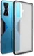 Xiaomi Poco F4 GT Hoesje Armor Back Cover Transparant Zwart afbeelding 1