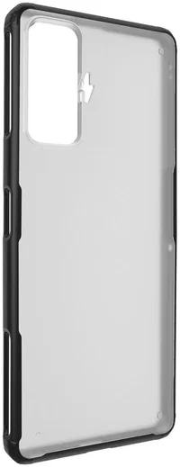 Xiaomi Poco F4 GT Hoesje Armor Back Cover Transparant Zwart afbeelding 4