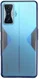 Xiaomi Poco F4 GT Hoesje Armor Back Cover Transparant Blauw afbeelding 2