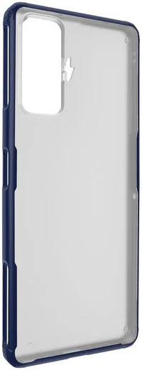 Xiaomi Poco F4 GT Hoesje Armor Back Cover Transparant Blauw afbeelding 3
