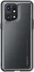 Oppo Find X5 Hoesje Armor Back Cover Transparant Zwart afbeelding 2