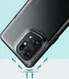 Oppo Find X5 Pro Hoesje Armor Back Cover Transparant Zwart afbeelding 4