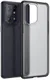 Oppo Find X5 Pro Hoesje Armor Back Cover Transparant Zwart afbeelding 1