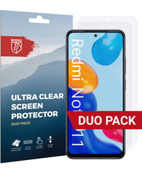 Rosso Redmi Note 11 5G / 11S Ultra Clear Screen Protector Duo Pack afbeelding