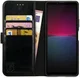 Rosso Element Sony Xperia 10 IV Hoesje Book Cover Wallet Zwart afbeelding 1