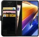 Rosso Element Xiaomi Poco F4 GT Hoesje Book Cover Wallet Zwart afbeelding 1