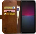 Rosso Element Sony Xperia 10 IV Hoesje Book Cover Wallet Bruin