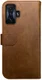 Rosso Element Xiaomi Poco F4 GT Hoesje Book Cover Wallet Bruin afbeelding 2