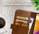 Rosso Element Xiaomi Poco F4 GT Hoesje Book Cover Wallet Bruin afbeelding 5