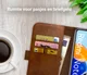 Rosso Element Xiaomi Redmi Note 11 / 11S Hoesje Book Cover Bruin afbeelding 2