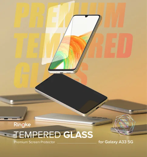 Ringke Samsung Galaxy A33 Screen Protector met Jig [2-Pack] afbeelding 13