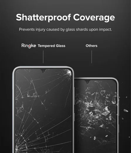 Ringke Samsung Galaxy A33 Screen Protector met Jig [2-Pack] afbeelding 8