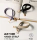 Ringke Folio Signature Leather Hand Strap Lederen Telefoonkoord Beige afbeelding 3