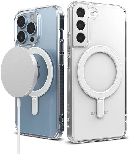 Ringke Magnetic Plate MagSafe Magneet Sticker Telefoonhoesjes Wit afbeelding 1