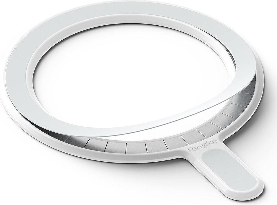 Ringke Magnetic Plate MagSafe Magneet Sticker Telefoonhoesjes Wit afbeelding 2