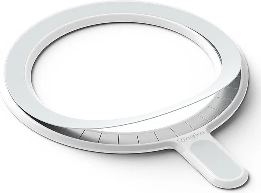 Ringke Magnetic Plate MagSafe Magneet Sticker Telefoonhoesjes Wit afbeelding 2