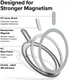 Ringke Magnetic Plate MagSafe Magneet Sticker Telefoonhoesjes Wit afbeelding 9