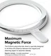 Ringke Magnetic Plate MagSafe Magneet Sticker Telefoonhoesjes Wit afbeelding 4