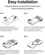 Ringke Magnetic Plate MagSafe Magneet Sticker Telefoonhoesjes Wit afbeelding 12