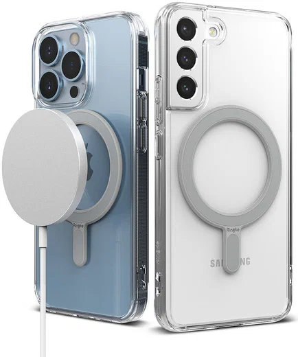 Ringke Magnetic Plate MagSafe Magneet Sticker Telefoonhoesjes Grijs afbeelding 1