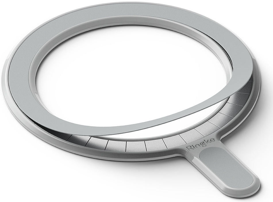 Ringke Magnetic Plate MagSafe Magneet Sticker Telefoonhoesjes Grijs afbeelding 2